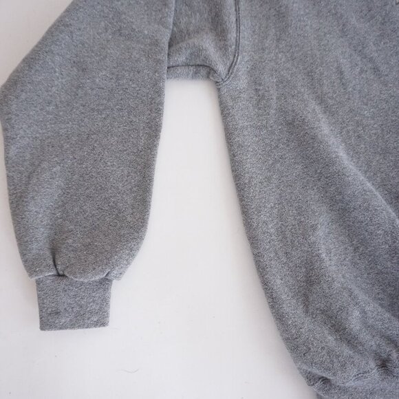 Vintage Artisans Wolf Eyes Embroidery Sweatshirt Gray Wildlife Graphic Sweater L - Picture 7 of 9